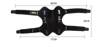 Knee Support Brace with Patella Protection Device
